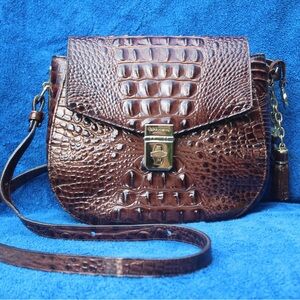 Brahmin Pecan Lizzie Melbourne Crossbody